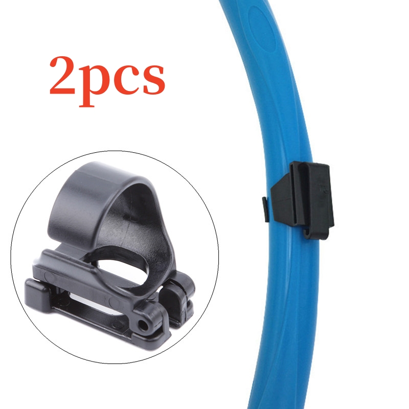 2pcs/set Plastic Clip Snorkel  - Silicone Mask Bracket ulasan dan harga