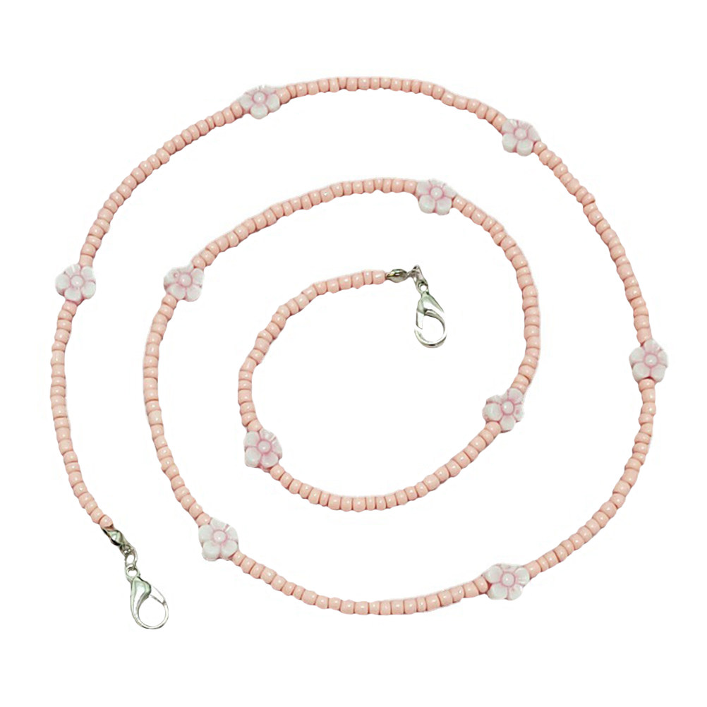 Bohemian Beaded Mask Lanyard C - Mask Chain Holder ulasan dan harga