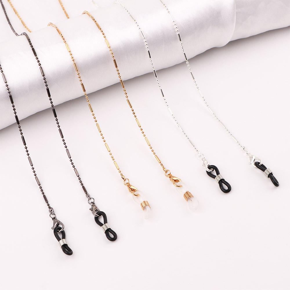 Simple Trendy Female Alloy Nec - Mask Chain Holder ulasan dan harga